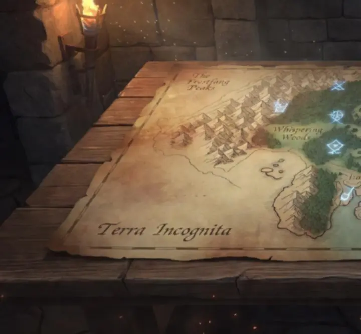 Concept art of a crystalline astral realm announcing upcoming Ace Adventure DLC